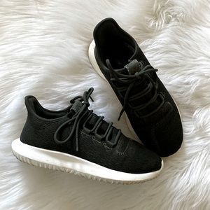 Green adidas sneakers